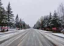 大兴安岭呼中迎来首场降雪